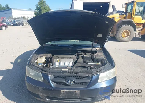 2007 Hyundai Sonata Gls from USA, damaged, VIN 5NPET46C77H277828